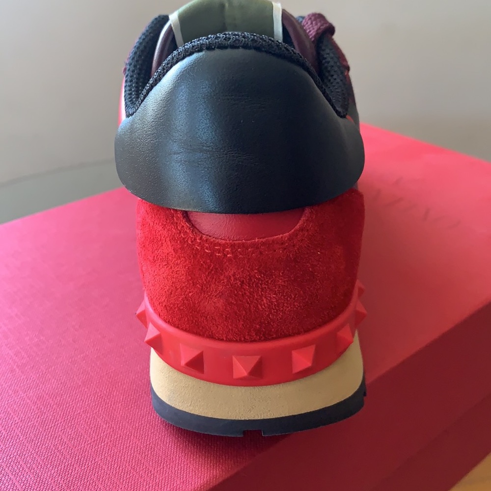 Valentino Camo Fashion Sneakers - Picture 9 of 11